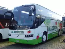 Volvo 9700 von Apfelcar - Madörin aus der Schweiz am Europapark Rust am 23.06.2018