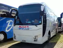 Volvo Barbi von Duss Carliner aus der Schweiz am Europapark Rust am 23.06.2018