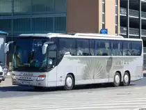 Setra 416 GT-HD von Jaich aus Deutschland im Stadthafen Sassnitz am 30.06.2018