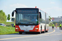 28.04.2018 | Brandenburg - Schönefeld (ILA) | MAN Lion's City G | Cottbusverkehr | CB-CV 279 | 