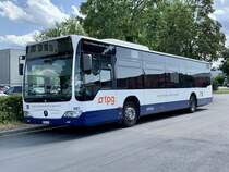 MB Citaro Facelift der TPG am 10.7.20 in Kerzers abgestellt.