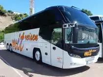 Neoplan Cityliner von mit Reisen aus Deutschland im Stadthafen Sassnitz am 30.06.2018
