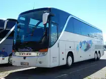 Setra 416 HDH von Lippe Bus aus Deutschland im Stadthafen Sassnitz am 01.07.2018