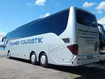 Setra 516 HD von Kramer Touristik aus Deutschland im Stadthafen Sassnitz am 01.07.2018