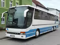 Setra 317 GT-HD der OVB Bischofsheim in Neubrandenburg am 07.07.2018