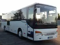 Setra 415 UL von Becker-Strelitz Reisen aus Deutschland in Neubrandenburg am 07.07.2018