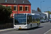 SL 3416, Mercedes Benz Citaro, von Sales Lentz, am bahnhof in Mersch.  19.04.2019