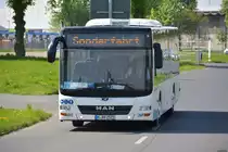 28.04.2018 | Brandenburg - Schönefeld (ILA) | MAN Lion's City Ü | M-AN 2521 |