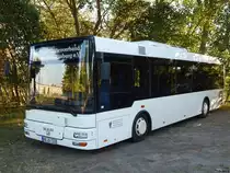 MAN Niederflurbus 2. Generation/Göppel vom Behindertenverband Neubrandenburg in Neubrandenburg am 07.07.2018