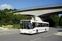 Bus Aue / Bus Erzgebirge: MAN EL (ASZ-BV 45) der RVE (Regionalverkehr Erzgebirge GmbH), aufgenommen im Juni 2020 am Bahnhof von Aue (Sachsen).