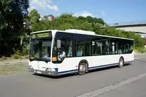 Bus Aue / Bus Erzgebirge: Mercedes-Benz Citaro (ehemals Göltzschtal-Verkehr GmbH Rodewisch / ehemals SWEG - Südwestdeutsche Landesverkehrs-AG) der TJS Reisedienst GmbH, aufgenommen im Juni 2020 am Bahnhof von Aue (Sachsen).