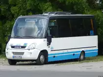 Iveco Daily mit TS-Aufbau der MVVG in Altentreptow am 07.07.2018