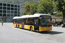 Postauto/Regie Brig, ex. PU In-Albon VS 32092 (Scania/Hess K360UB) am 6.7.2020 beim Bhf. Brig