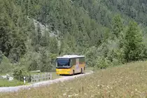 Postauto/PU TSAR VS 132 779 (Iveco Irisbus Crossway) am 7.7.2020 in Zinal, Village de Vacances