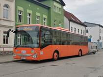 Iveco Crossway der MVVG in Neubrandenburg am 13.07.2018