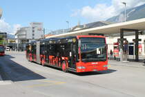 Chur Bus Nr. 55 (Mercedes Citaro Facelift O530G) am 6.7.2020 beim Bhf. Chur