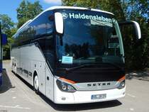 Setra 517 HD von Hampel-Reisen aus Deutschland in Waren am 16.07.2018