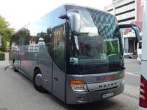 Setra 415 GT-HD von Weber aus Deutschland in Neubrandenburg am 20.07.2018