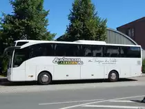Mercedes Tourismo von Schönholzer Carreisen aus der Schweiz in Neubrandenburg am 20.07.2018