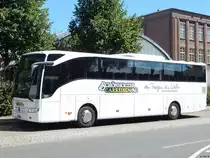 Mercedes Tourismo von Schönholzer Carreisen aus der Schweiz in Neubrandenburg am 20.07.2018