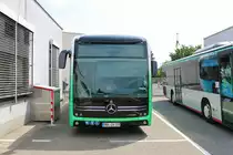Brandneuer Mercedes Benz E-Citaro des Stadtverkehr Maintal am 01.08.20. Ich durfte auf dem Betriebshof Fotos machen 