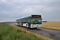 VGO Mercedes Benz Citaro 2 G am 01.08.20 als SEV für die S6 in Bad Vilbel