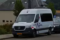 BB 3255, Mercedes Benz Sprinter vom Bummelbus, gesehen im Pommerloch. 01.08.2020