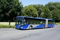 Bus Rheinland-Pfalz / Bus Dierdorf: Mercedes-Benz Citaro G (WW-OJ 29, ehemals VZO - Verkehrsbetriebe Zürichsee und Oberland AG) vom Busunternehmen Jörg Orthen GmbH, aufgenommen im Juni 2020 im Stadtgebiet von Dierdorf (Landkreis Neuwied).
