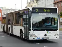 Mercedes Citaro II der VVR in Stralsund am 22.07.2018
