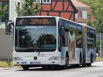 Mercedes Citaro II der VVR in Stralsund am 22.07.2018