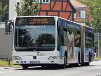 Mercedes Citaro II der VVR in Stralsund am 22.07.2018