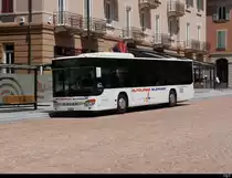 Autolinea Bleniesi - Setra S415 NF  TI  231019 unterwegs in Bellinzona am 31.207.2020