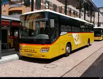 Postauto - Setra S 415 H  GR  108007 in Bellinzona am 31.07.2020