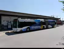 Zugerland - Mercedes Citaro  Nr.74  ZG  88074 beim Bahnhof von Rotkreuz am 31.07.2020