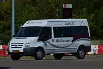 EW 1601, Ford Transit von Emile Weber, gesehen auf dem Parkplatz am Flughafen von Luxemburg. 08.2020