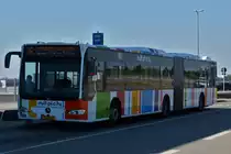 DU 9547, Mercedes Benz Citaro des VDL, am Flughafen von Luxemburg.  08.2020