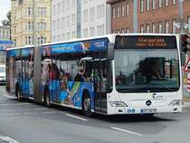 Mercedes Citaro II der VVR in Stralsund am 22.07.2018