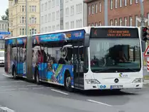 Mercedes Citaro II der VVR in Stralsund am 22.07.2018