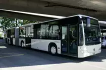 Ex STI MB Citaro Facelift G von Intertours am 6.8.20 als Bahnersatz von Bern Europaplatz nach Fribourg Regio.