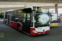 Ex Gschwindl MB C2 G von Intertours am 6.8.20 als Bahnersatz vom Europapltz nach Fribourg Regio.