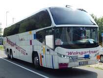 Neoplan Cityliner von Weingartner aus Deutschland in Stralsund am 22.07.2018
