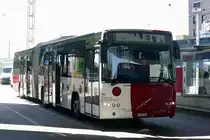 TPF Volvo 8700 als Bahnersatz von Fribourg am 6.8.20 bei der Ankunft in Bern Europaplatz.