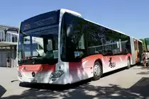 BGU MB C2 G 8 am 6.8.20 beim Europaplatz Bern bei einer Pause.