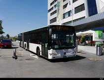 BLS Bahnersatz - Bern Westside nach Kerzers mit dem Mercedes Citaro von Interbus  FR 300470 unterwegs in Bern Westside am 08.08.2020