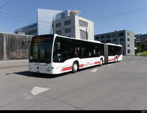 BLS Bahnersatz - Bern Westside nach Kerzers mit dem Mercedes Citaro  LU  269263 von Rottal unterwegs in Bern Westside am 08.08.2020