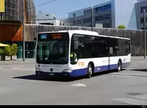 BLS Bahnersatz - Bern Westside nach Kerzers mit dem Mercedes Citaro von TPG  Nr.981  GE  960802 unterwegs in Bern Westside am 08.08.2020