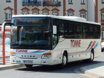 Setra 416 UL von Tonne aus Deutschland in Neustrelitz am 26.07.2018