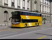 SBB Bahnersatz - Bern nach Freiburg mit dem Postauto Alexander Dennis Enviro 500 SG  443910 unterwegs in Bern am 08.08.2020