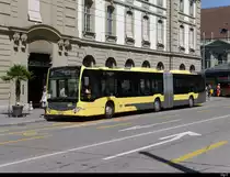 SBB Bahnersatz - Bern nach Freiburg mit dem Mercedes Citaro Nr.705 von STI unterwegs in Bern am 08.08.2020