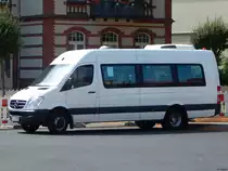 Mercedes Sprinter von Becker-Strelitz Reisen aus Deutschland in Neustrelitz am 26.07.2018